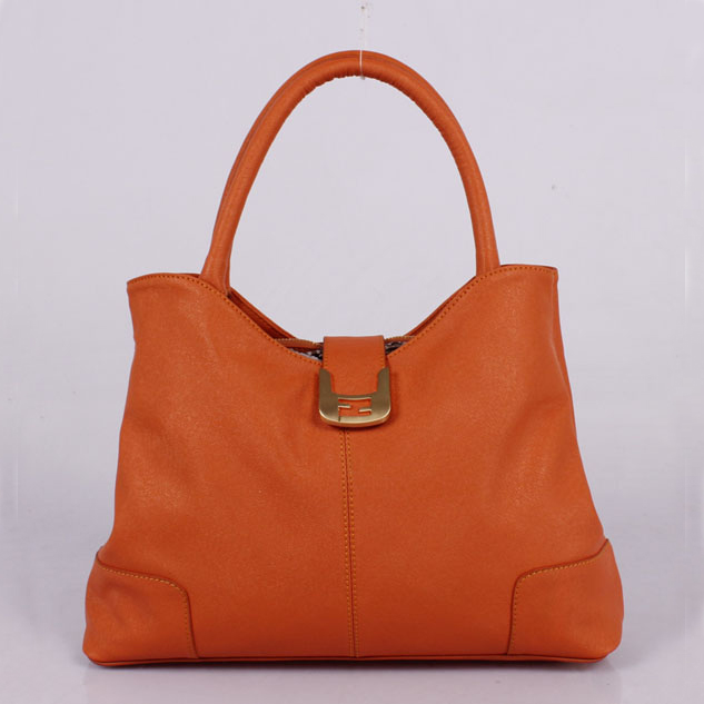 FD2438 2012 nuove borse Fendi FD2438 una spalla borsa arancione